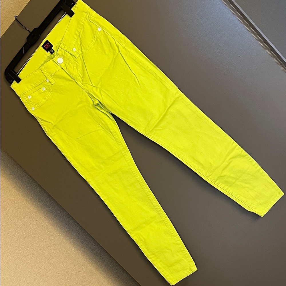 BEBE Neon Jeans
